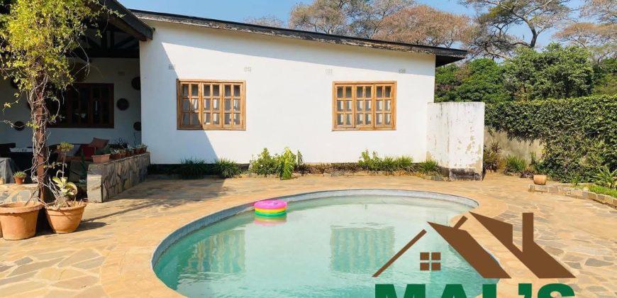 FOR SALE | State Lodge Three Bedroomed House On 1.4 Acres