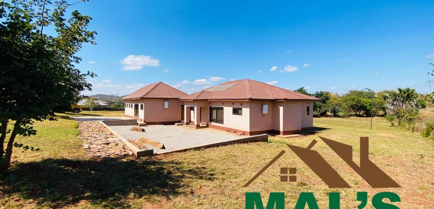 FOR SALE | Shimabala Three Bedroomed House On 7 Acres